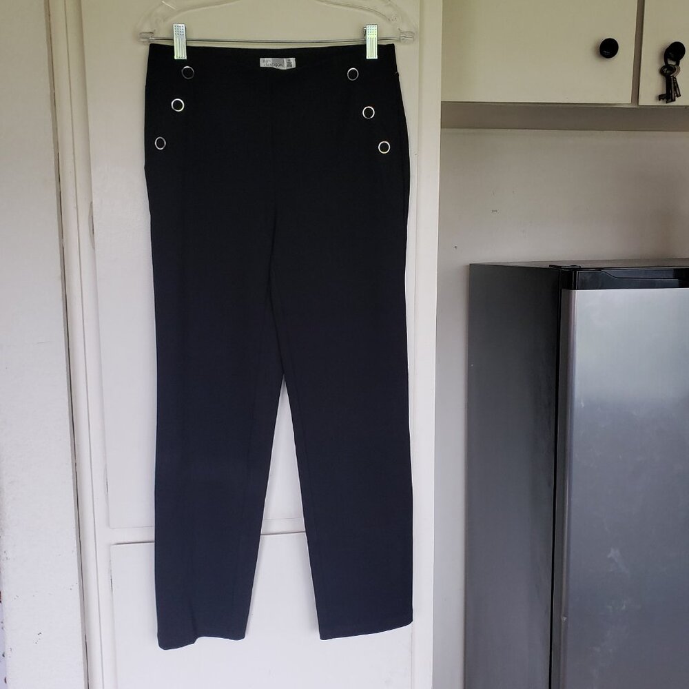 89th & Madison Black Sailor Pants Size S/P
